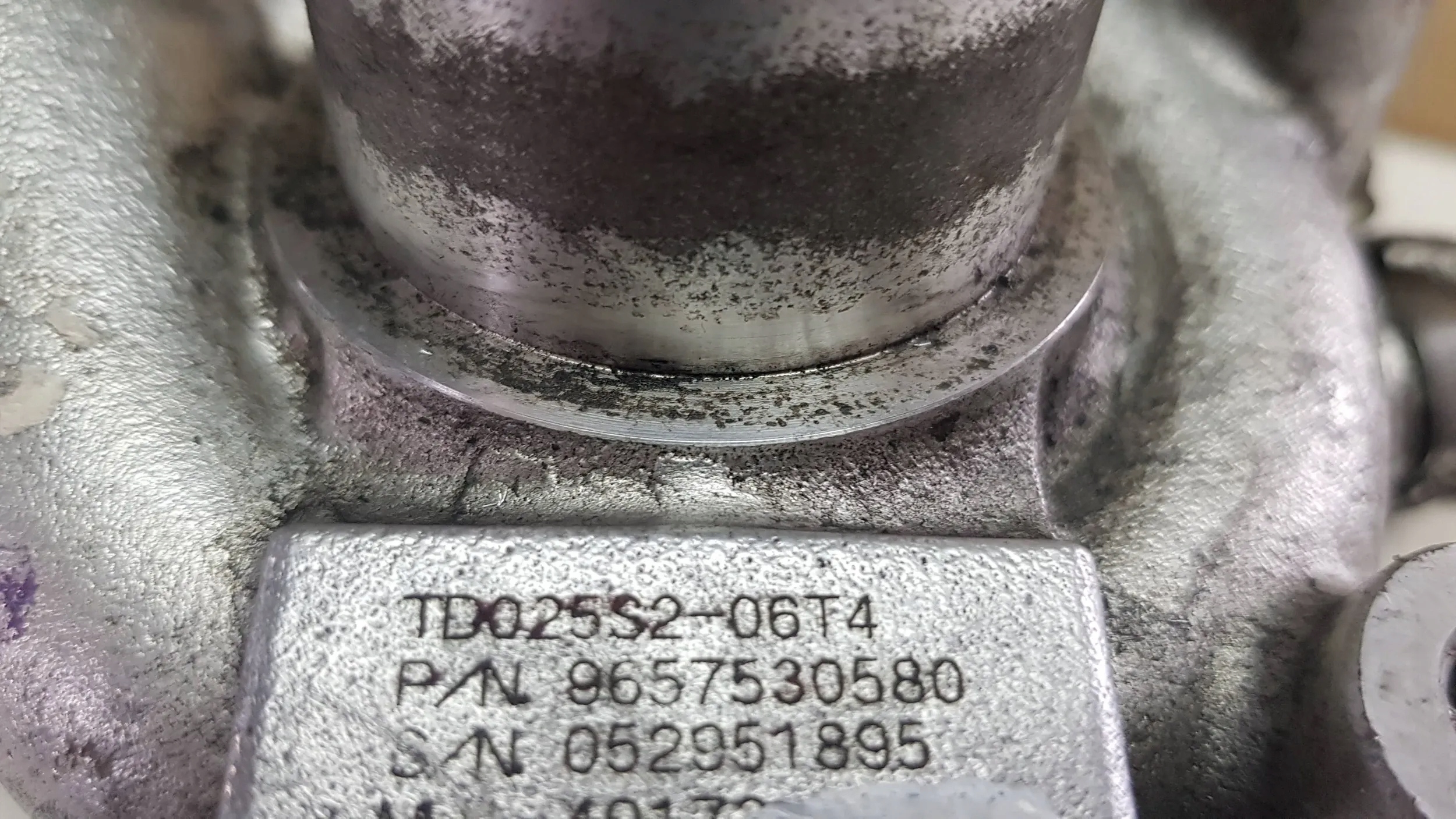 Turbina turbosprężarka 9657530580 Ford Focus MK2 1.6TDCI Numer katalogowy części 9657530580