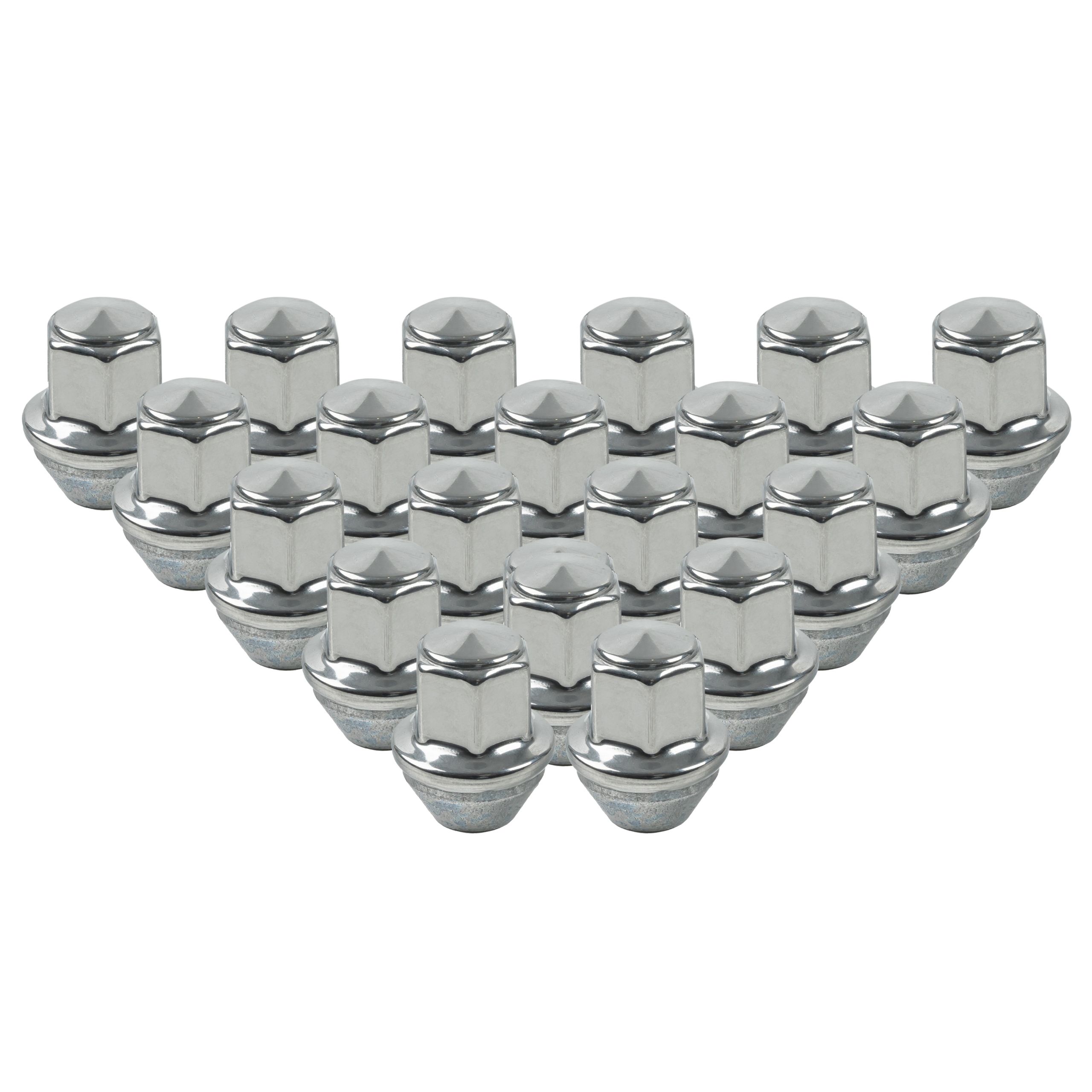 Originálne matice na disky kolies M12x1.5x31 mm Kužeľ Kľúč 19 Ford
