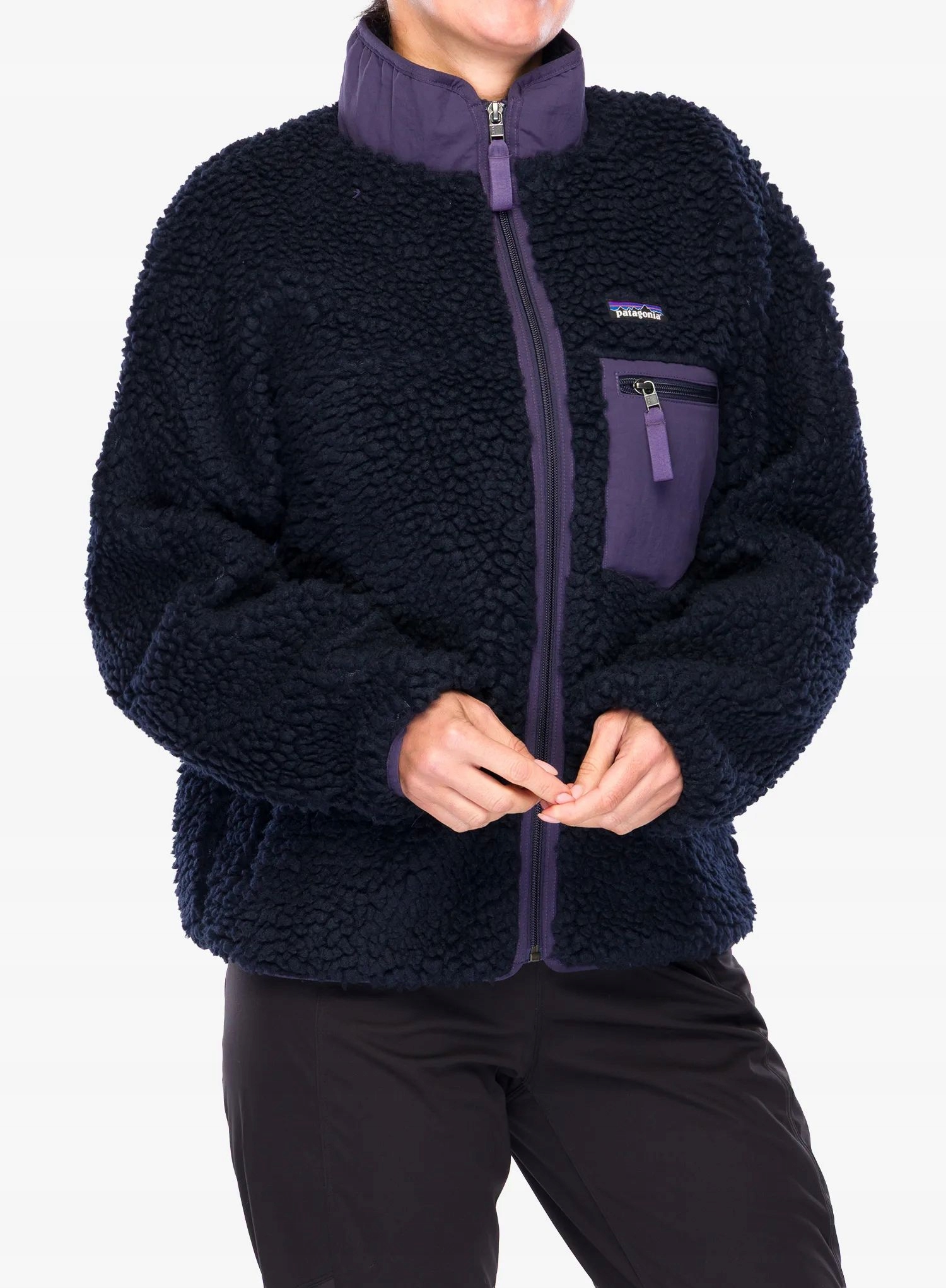 Fleecová Mikina dámská Patagonia Classic Retro-X Jacket sunken modrá Xs