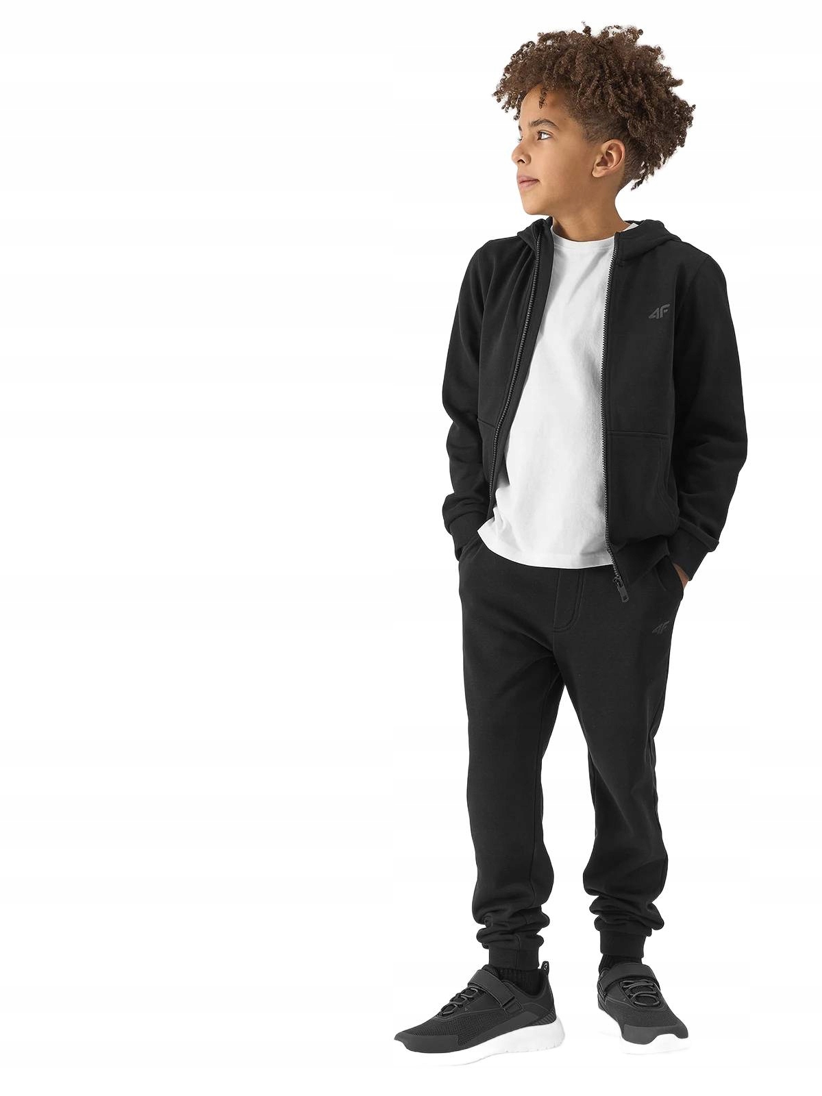 BLUZA CHŁOPIĘCA 4F ROZPINANA DRESOWA KAPTUR NA ZAMEK DZIECIĘCA 158 Rozmiar (new) 158 (153 - 158 cm)