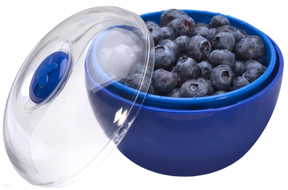 JOIE Pojemnik z durszlakiem BORÓWKA umyj odcedź podaj i schowaj owoce 500ml