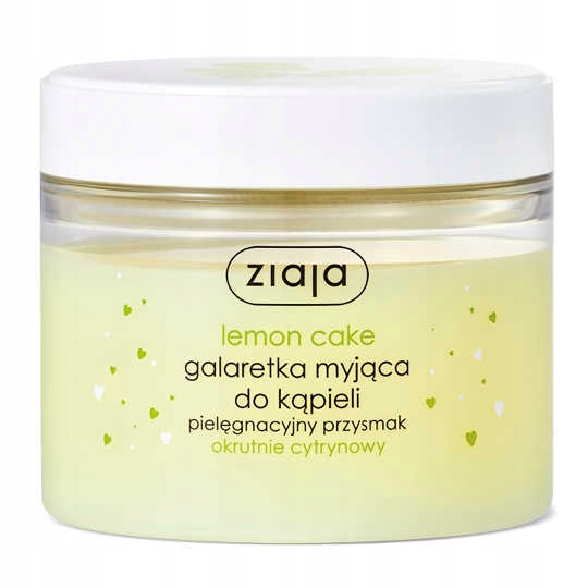 ZIAJA Lemon Cake galaretka myjąca do kąpieli okrutnie cytrynowa 260 ml