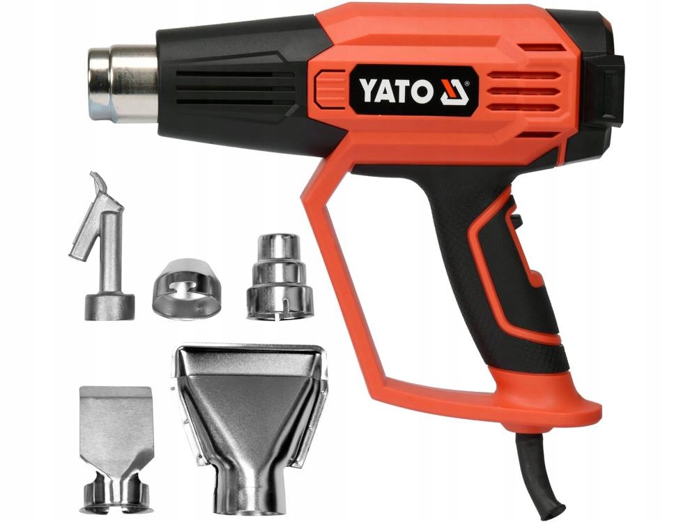 Opalarka Zgrzewarka Elektryczna 2000W 50-600C 3 Biegi Dysze Yato YT-82295