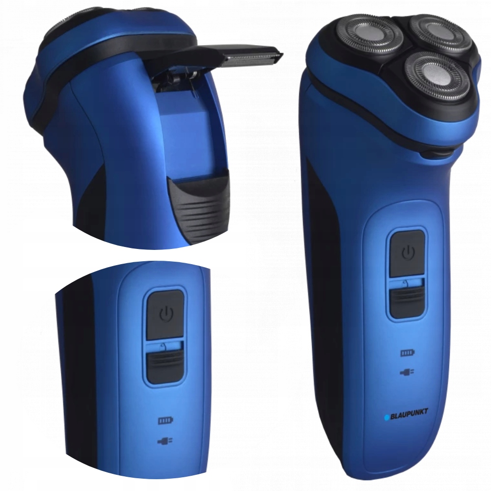 Golarka do zarostu Blaupunkt MSR401 Bezprzewodowa Wodoodporna IPX6