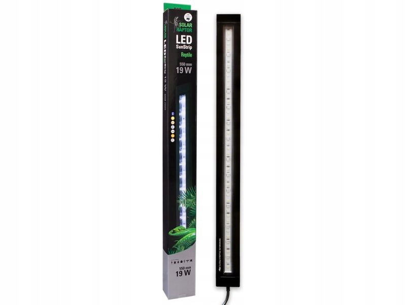 Levně SolarRaptor SunStrip III 35 Reptile 550 s napájecím zdrojem Drv Black