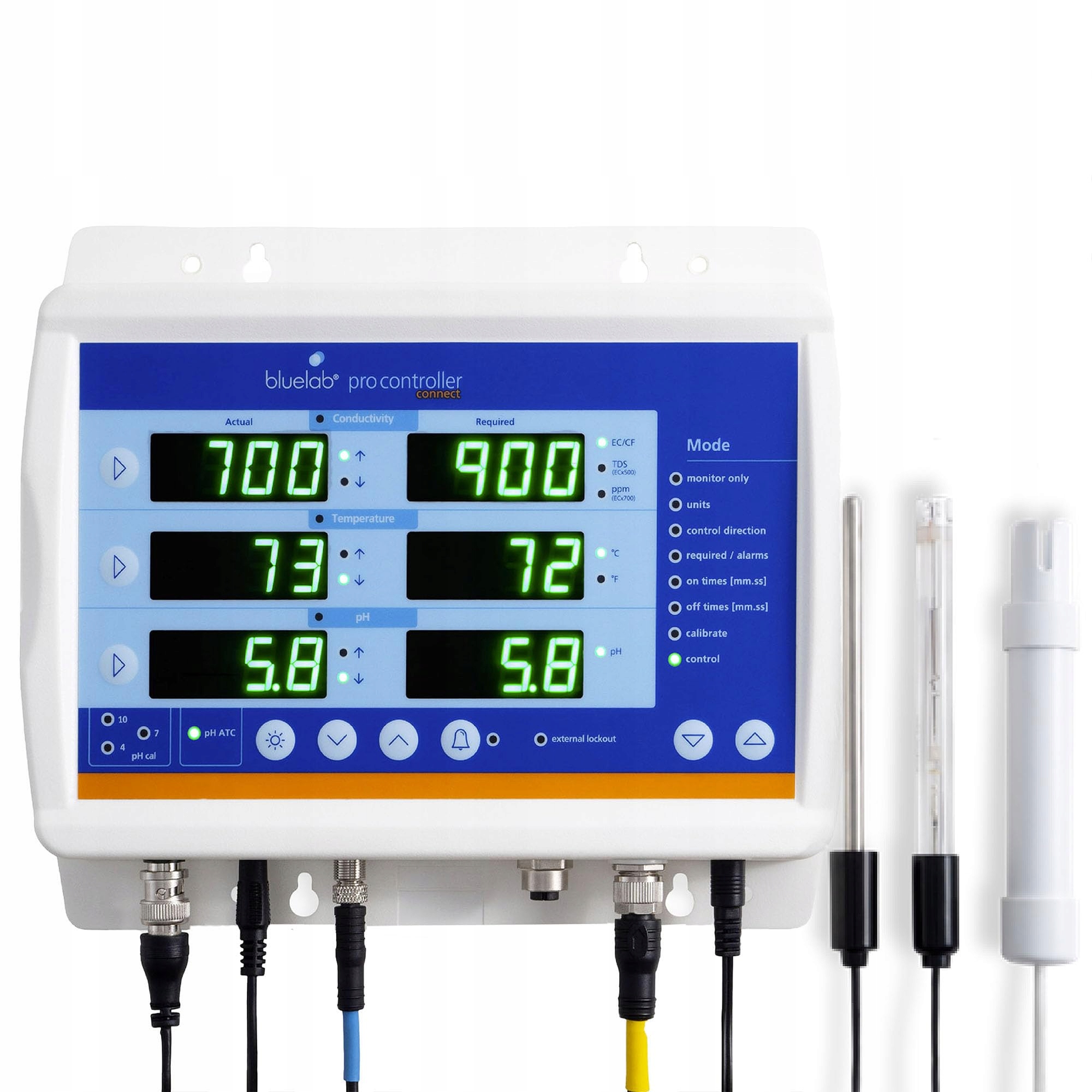 Bluelab Pro Controller Wi-Fi Kontroler pH Ec temperatury z Sondą 24H/7dni
