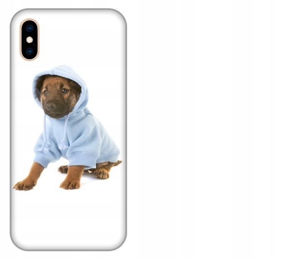 

Etui pokrowiec iPhone Xs Max Belgijski pies paster