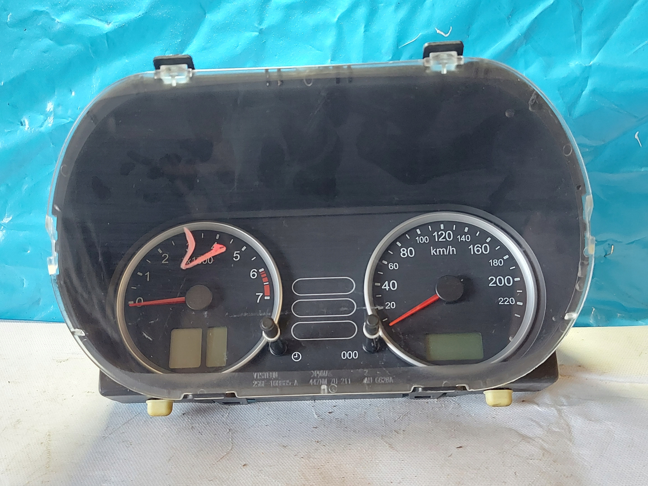dials clock FORD FIESTA 1.3 B 4S6F0849EA