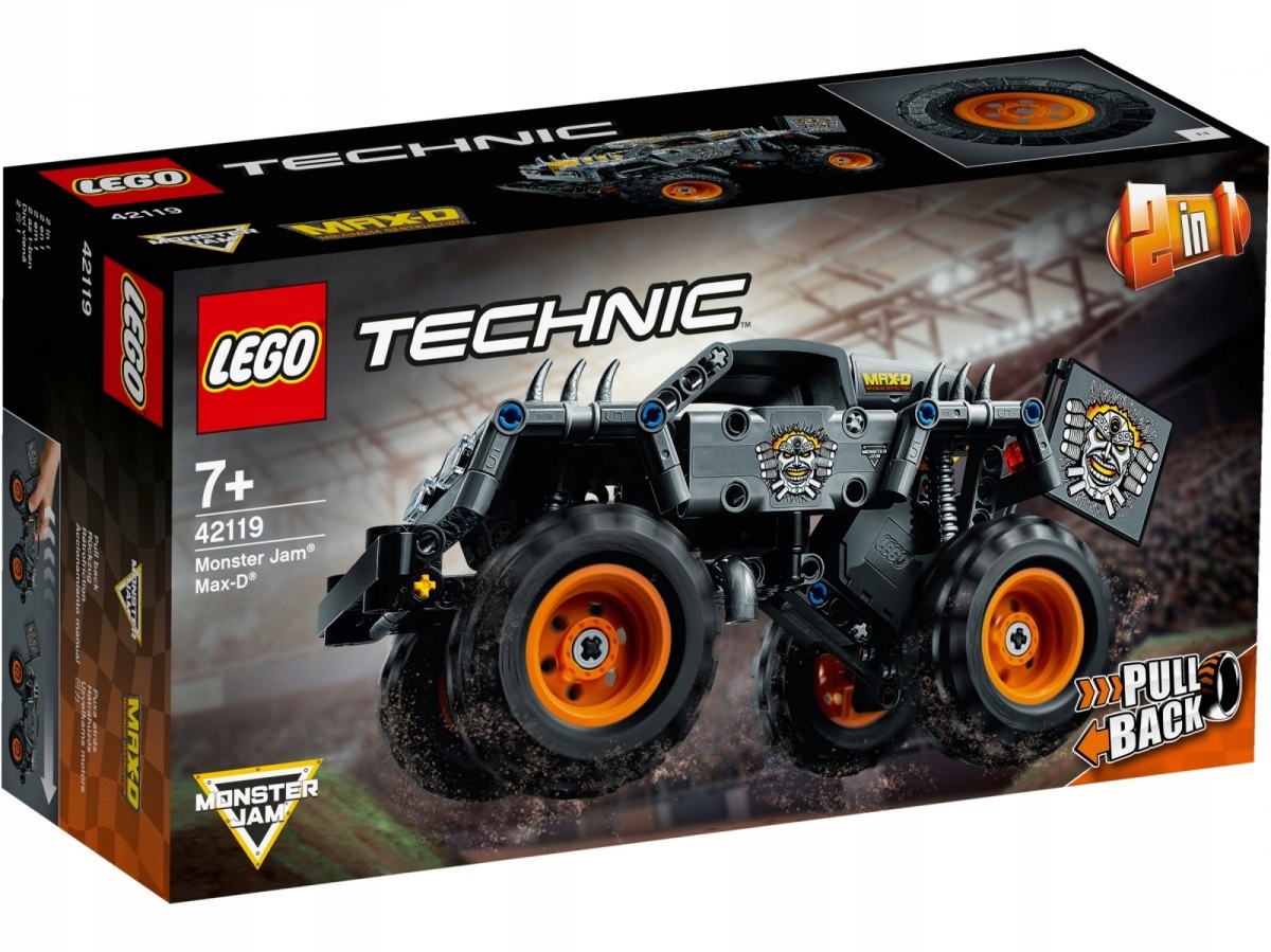 

Lego Technic Monster Jam Max-D 42119