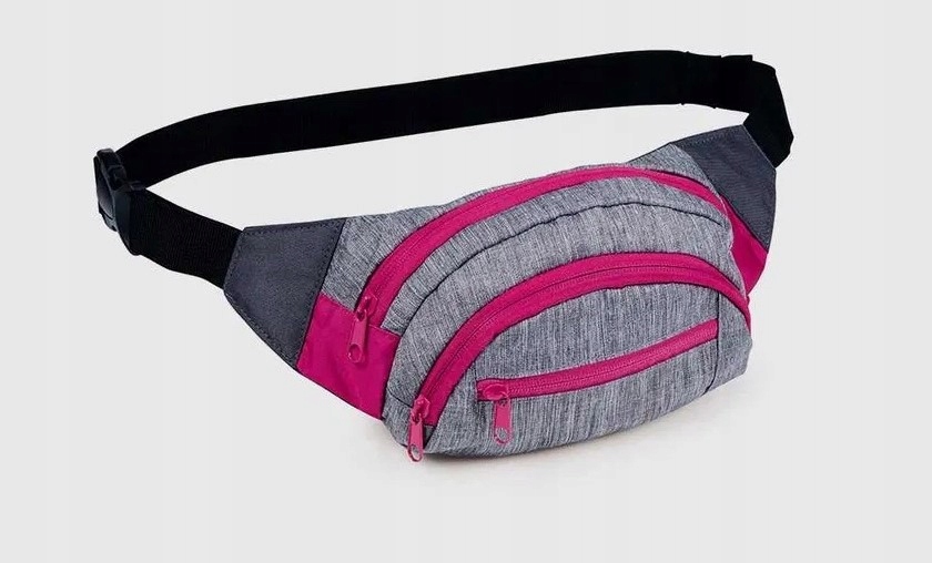 

Nerka saszetka lekka biodrówka z paskiem 27x15 cm