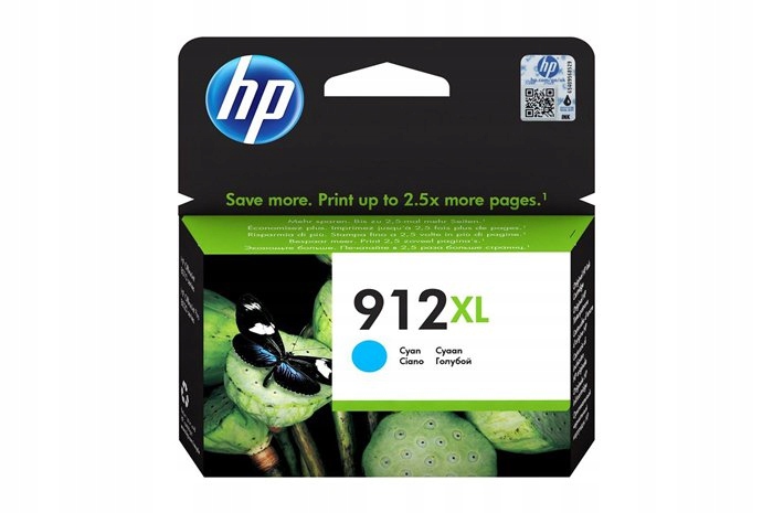Originální inkoust Cyan Hp 912XL (3YL81AE)
