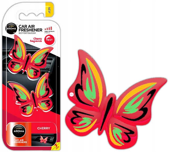 

Motyl Motylek Zapach Samochodowy Cherry Wiśnia