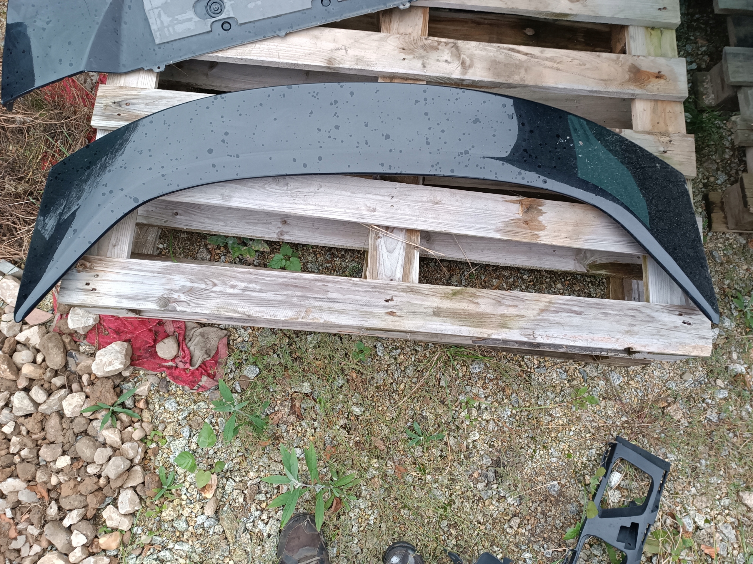 Ford Mondeo Mk4 slift спойлер крыло-обдува обдуватель зад. задняя на двери багажника хэтчбек