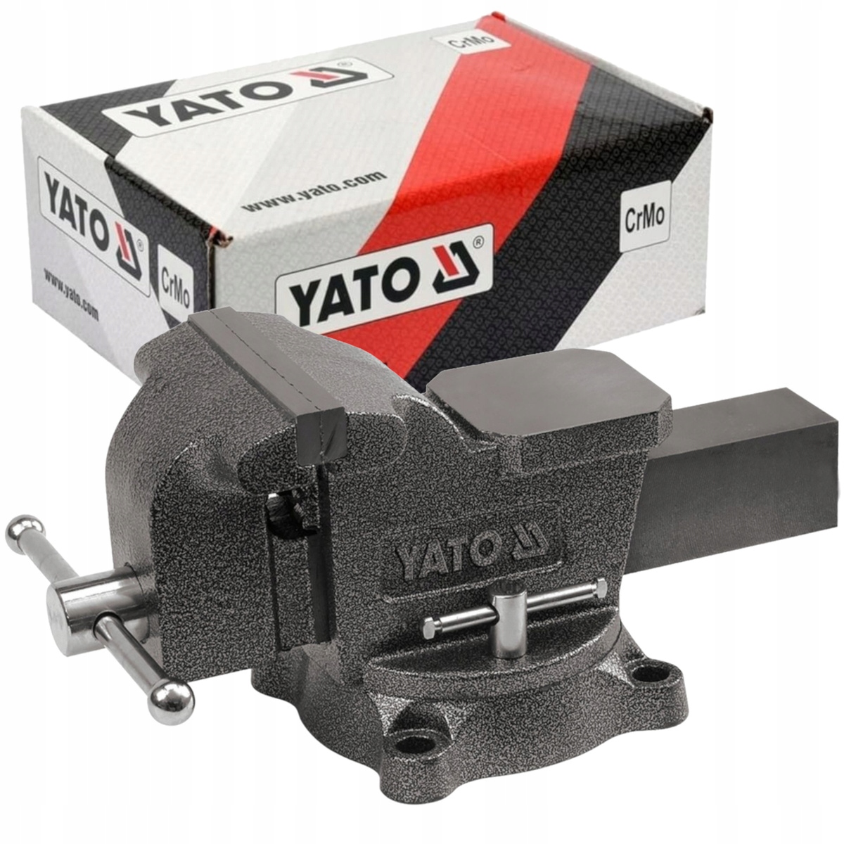 Otočný Strojní Zámečnický Svěrák 150 MM Litinový Yato YT-6503