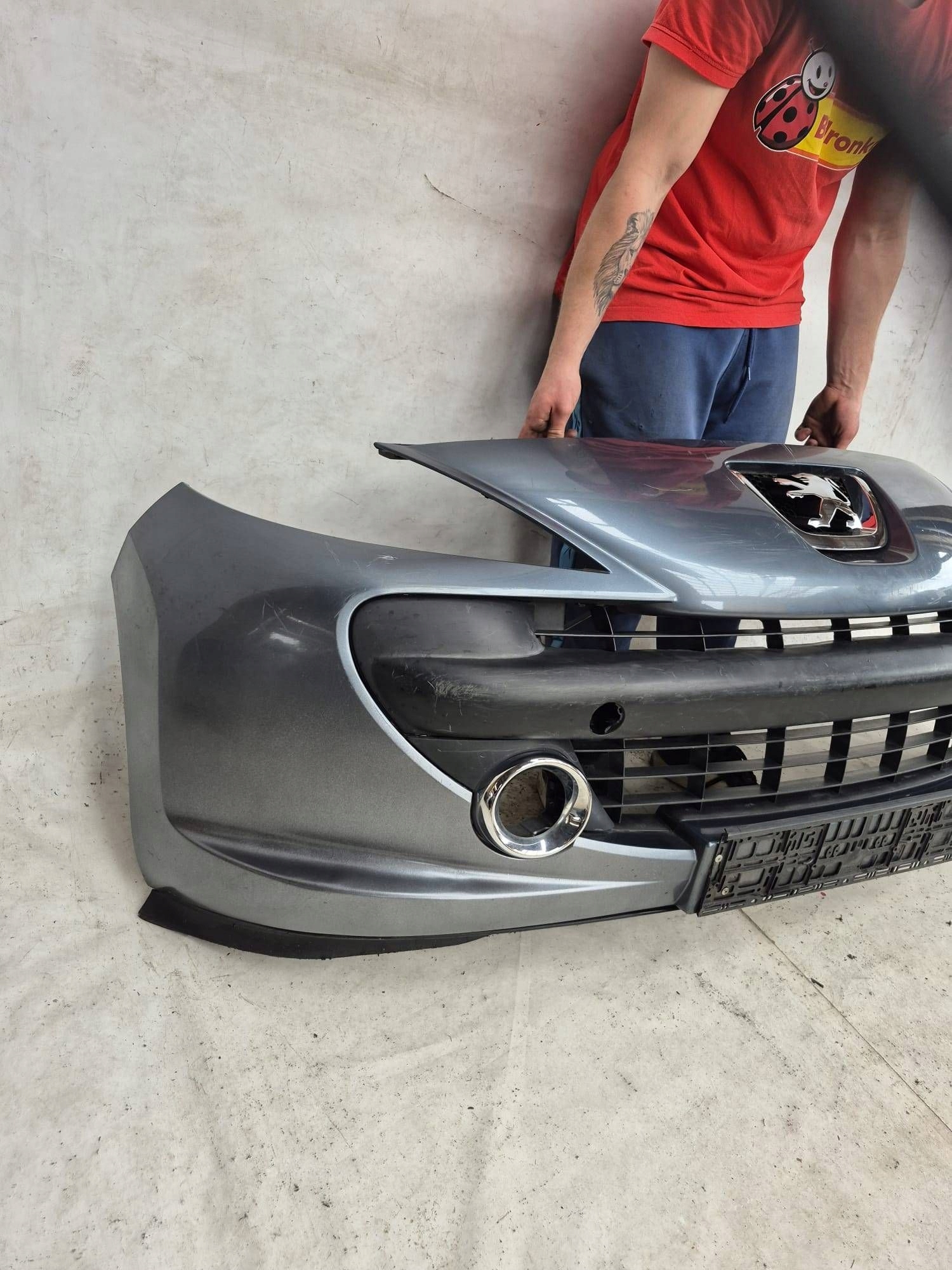 PEUGEOT 207 CC CABRIO 07-14 bumper front front 9654356880