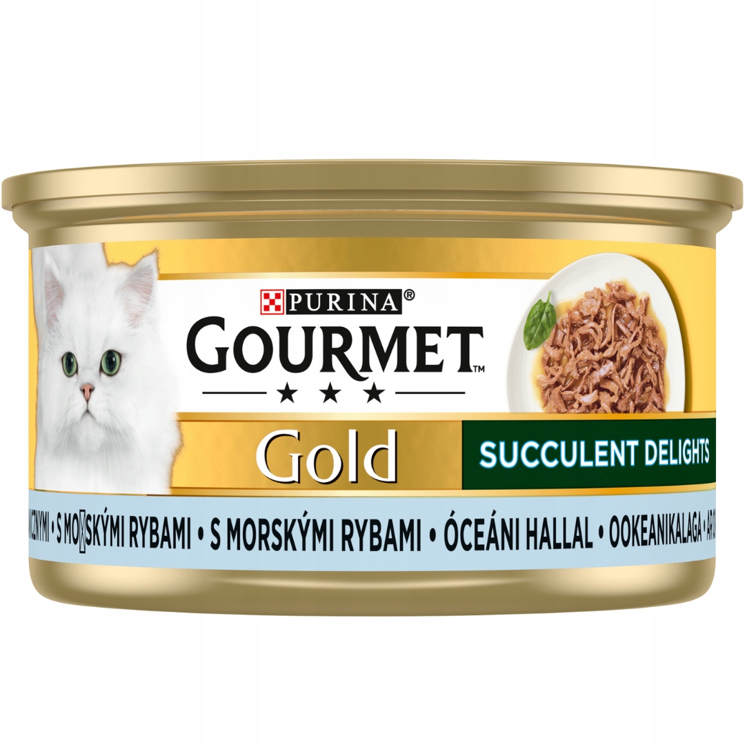 Mokra Karma Dla Kota Gourmet Gold z Rybą 85 g x 24szt + 12 szt GRATIS EAN (GTIN) 8445290502650