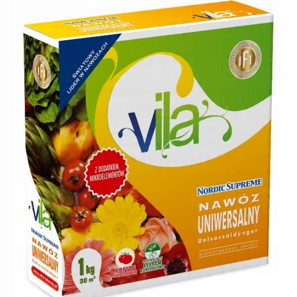 

Vila Nawóz Ogrodniczy Uniwersalny Nordic 1 Kg Ziem