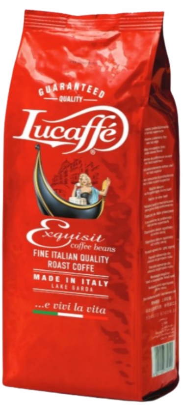 Lucaffe Exquisit kawa ziarnista Arabica Robusta 1 kg