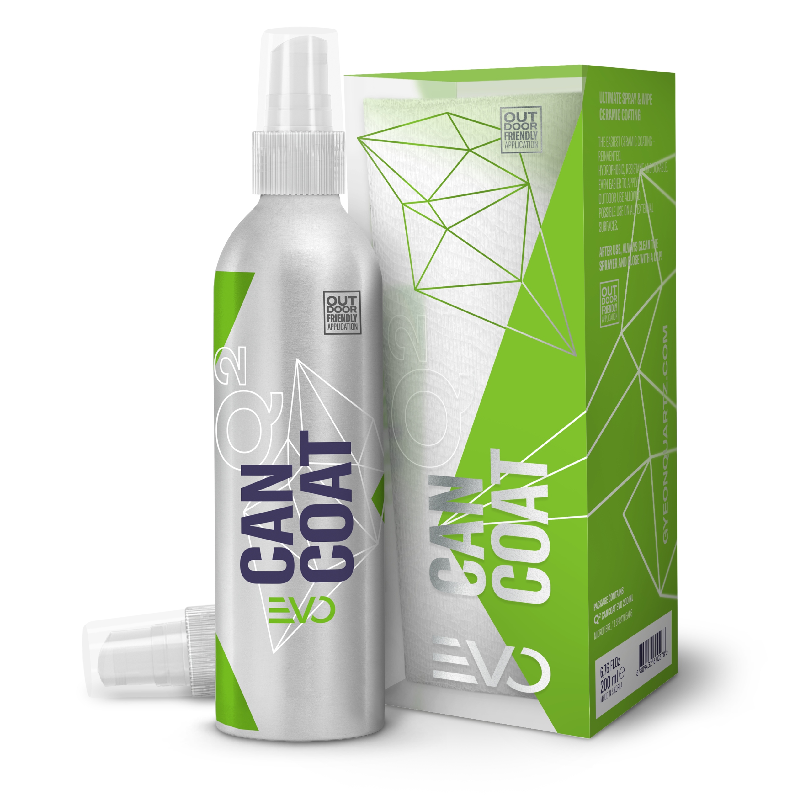 Powłoka Ceramiczna W Sprayu Gyeon Q2 Cancoat Evo SiO2 200ml Ochrona do 12M