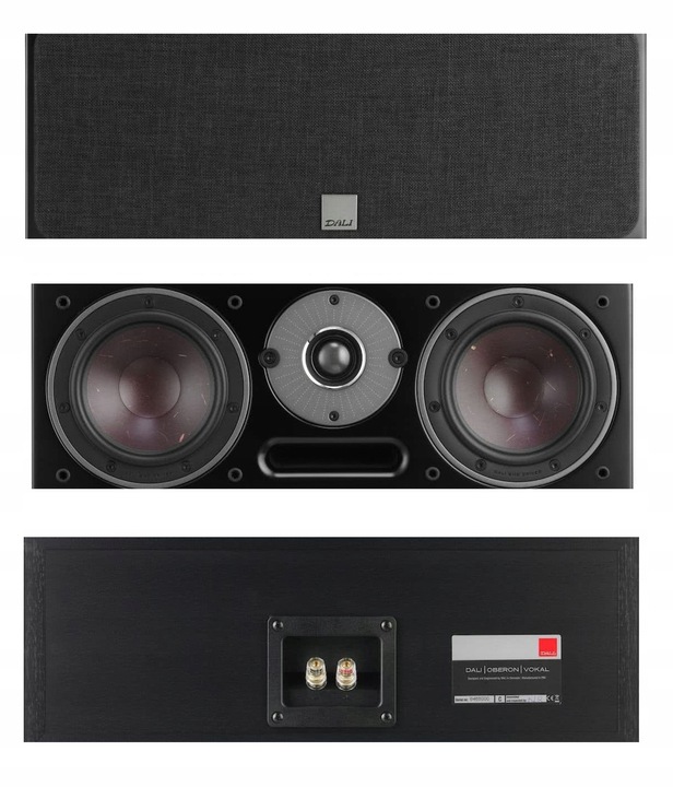 DALI OBERON 5+1+VOKAL BLACK, MEGA KINO DOMOWE 5.0 Moc znamionowa RMS 650 W