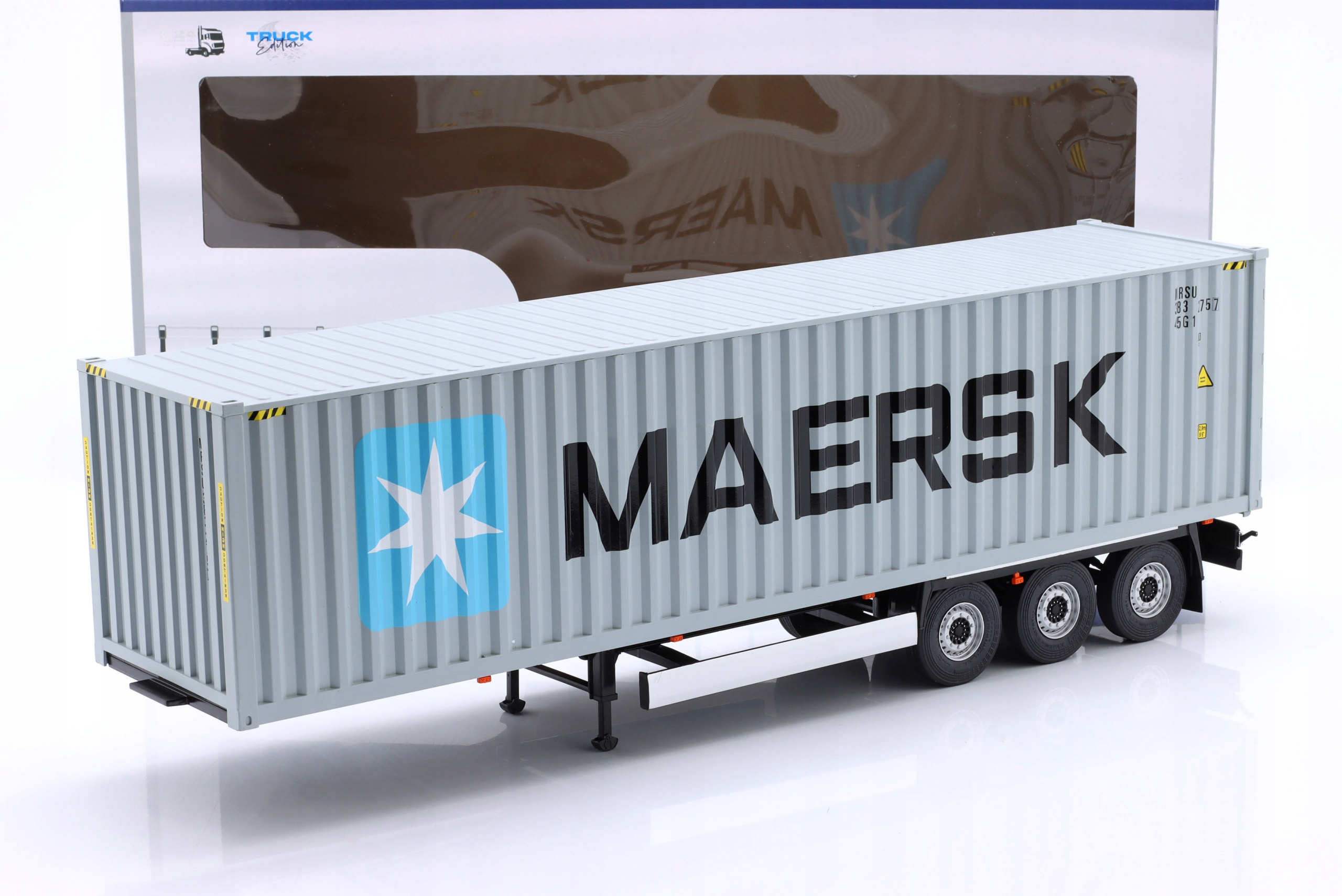 Solido Container trailer Maersk – Návěs kontejner 1:24