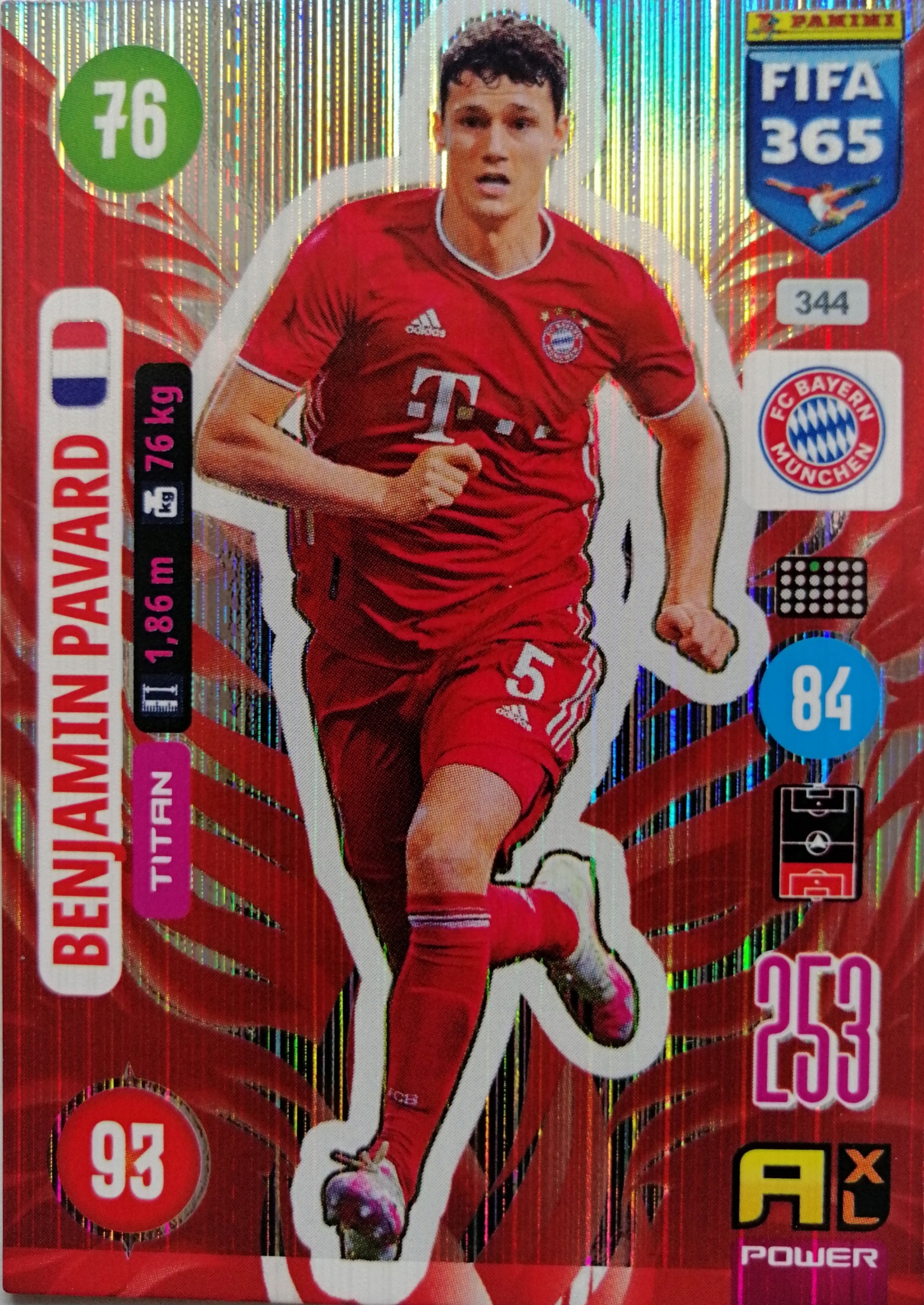 FIFA 365 2021 POWER TITAN 344 PAVARD BAYERN