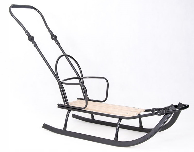 

Sanki Polskie Solidne Metalowo drewniane rączka