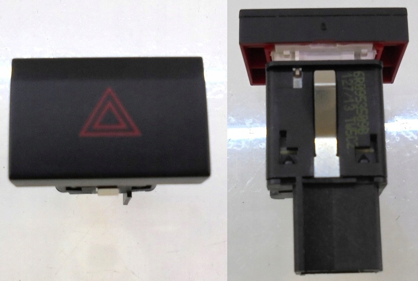 VW POLO V 6R 13 R PRZEŁĄCZNIK ŚWIATEŁ AWARYJNYCH