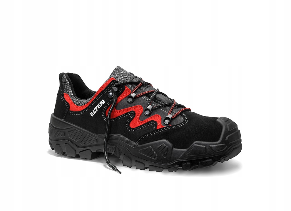 Bezpečnostní polobotky Mick black-red Low Esd S2