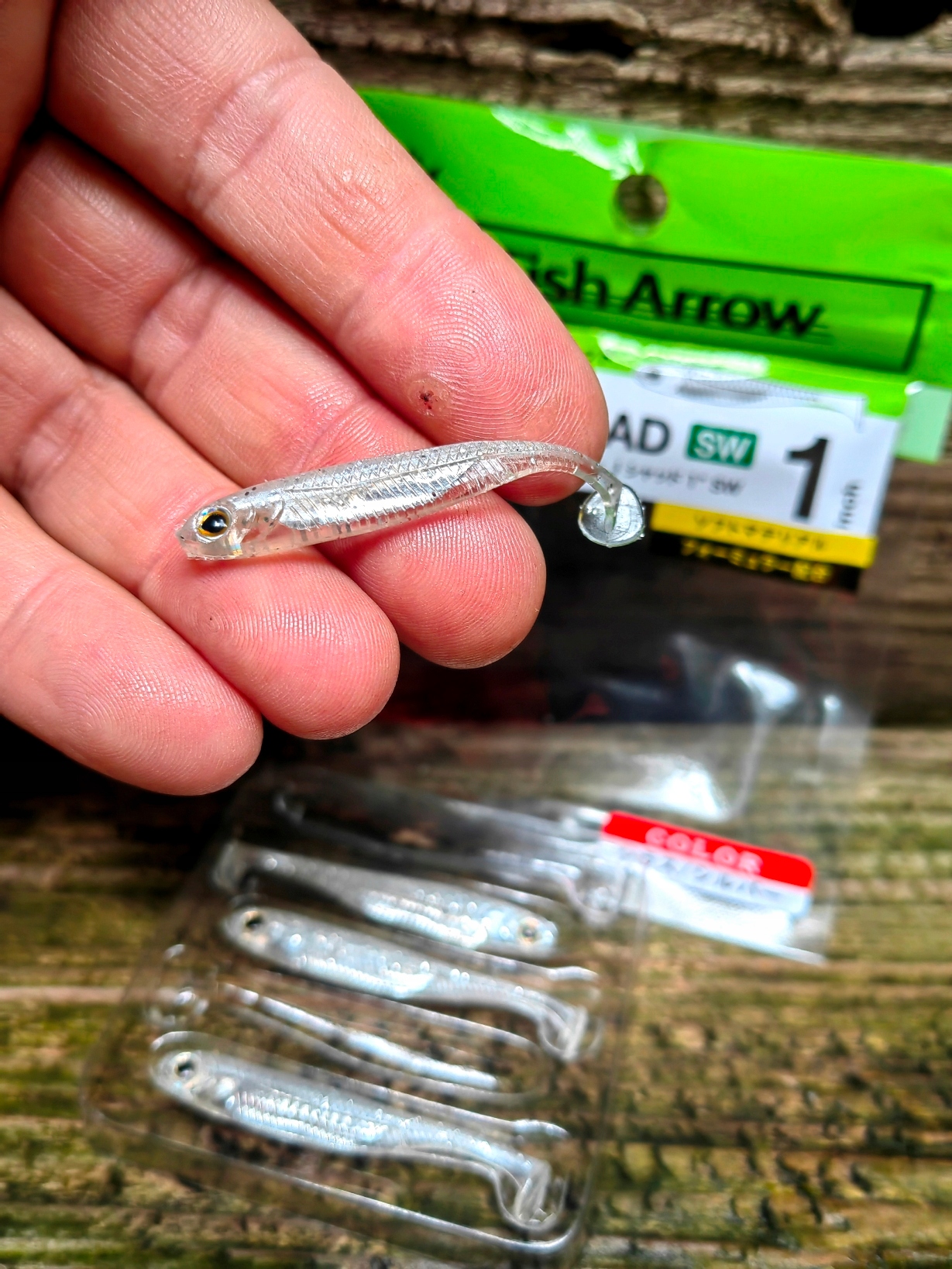 Imitacja narybku KOPYTO Fish Arrow SW 4,5 cm killer na okonie #100 Marka Fish Arrow