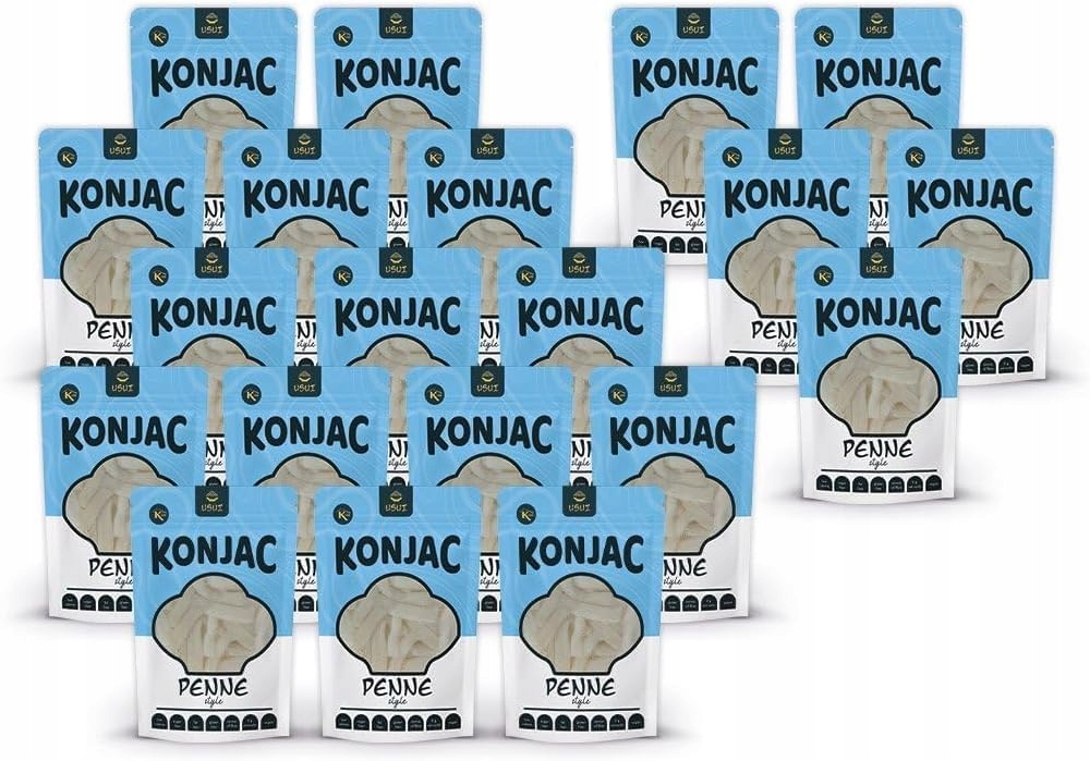 Těstoviny Konjac Keto Penne Bezlepkové Bio 15+5 Zdarma