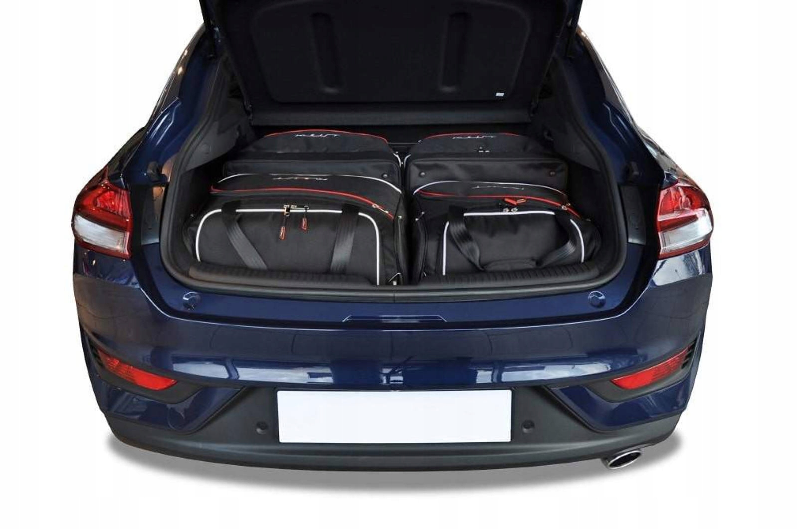 J&j Automotive Sada 4ks cestovných tašiek Aero pre Hyundai i30 Fastback 20