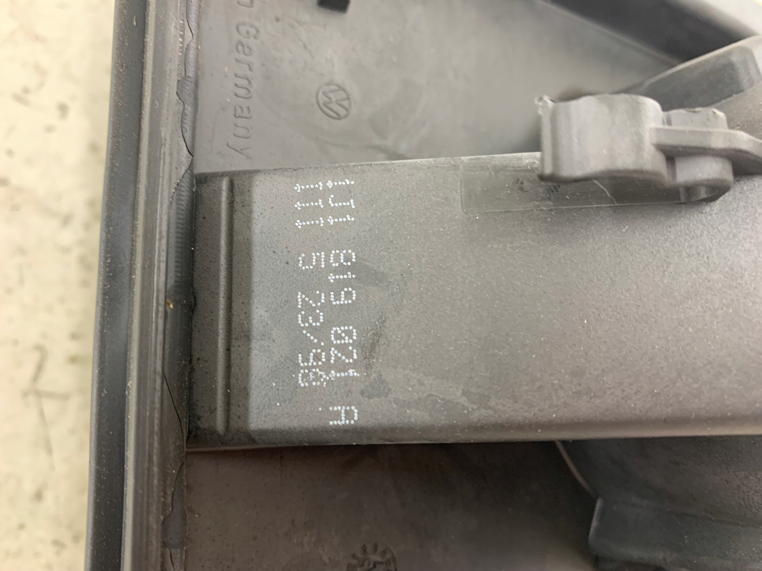 VW GOLF IV A3 8L heating air conditioning devices 1J1819021A