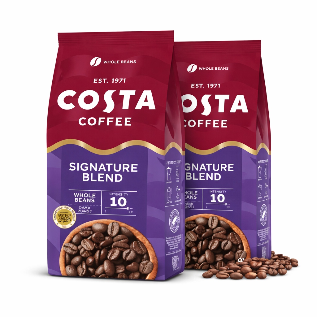 Levně Káva zrnková Costa Coffee 500 g Signature Blend Dark