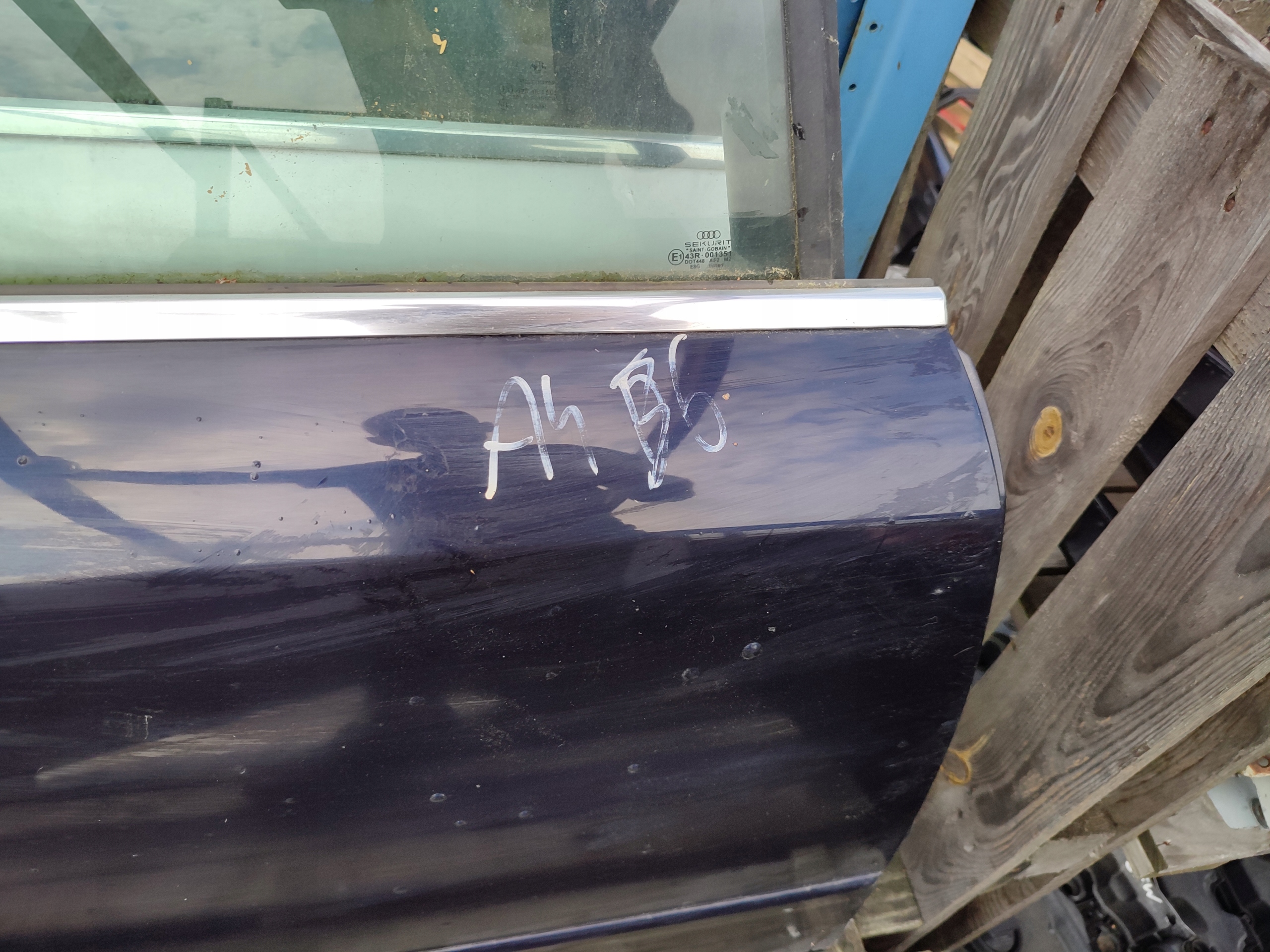 door right rear part right rear. Audi a4 b6