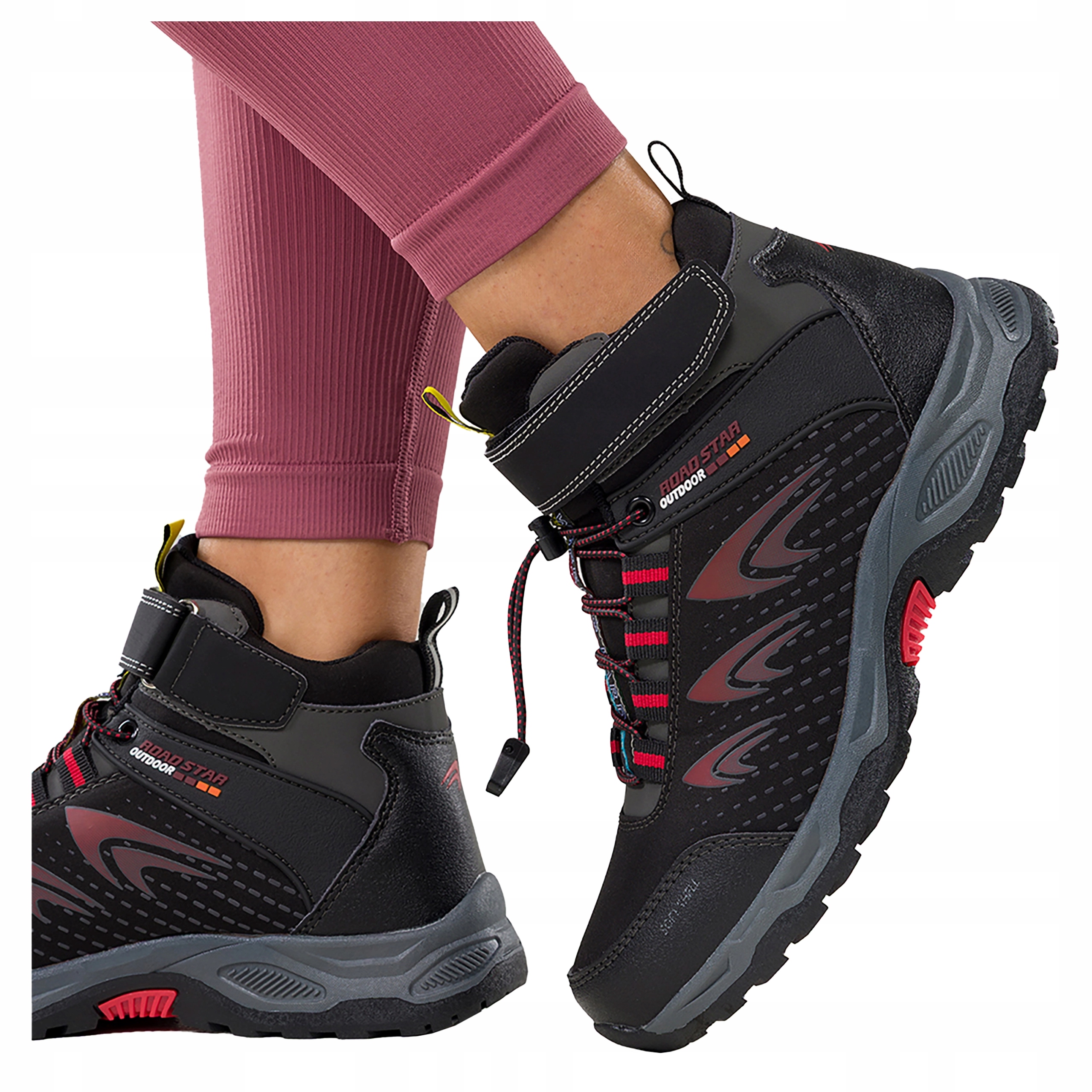 Sportovní Trekingové boty Dámské Prodyšné Softshell Lehké Pohodlné r 36