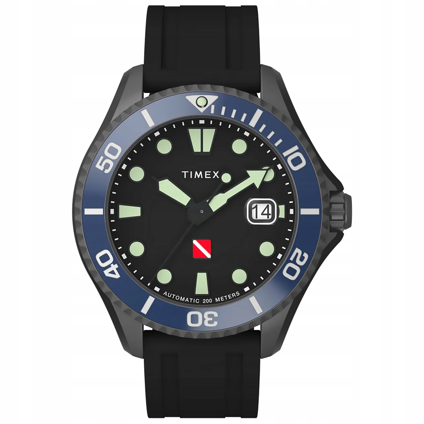 Pánské Hodinky Timex TW2W21100 černý pásek