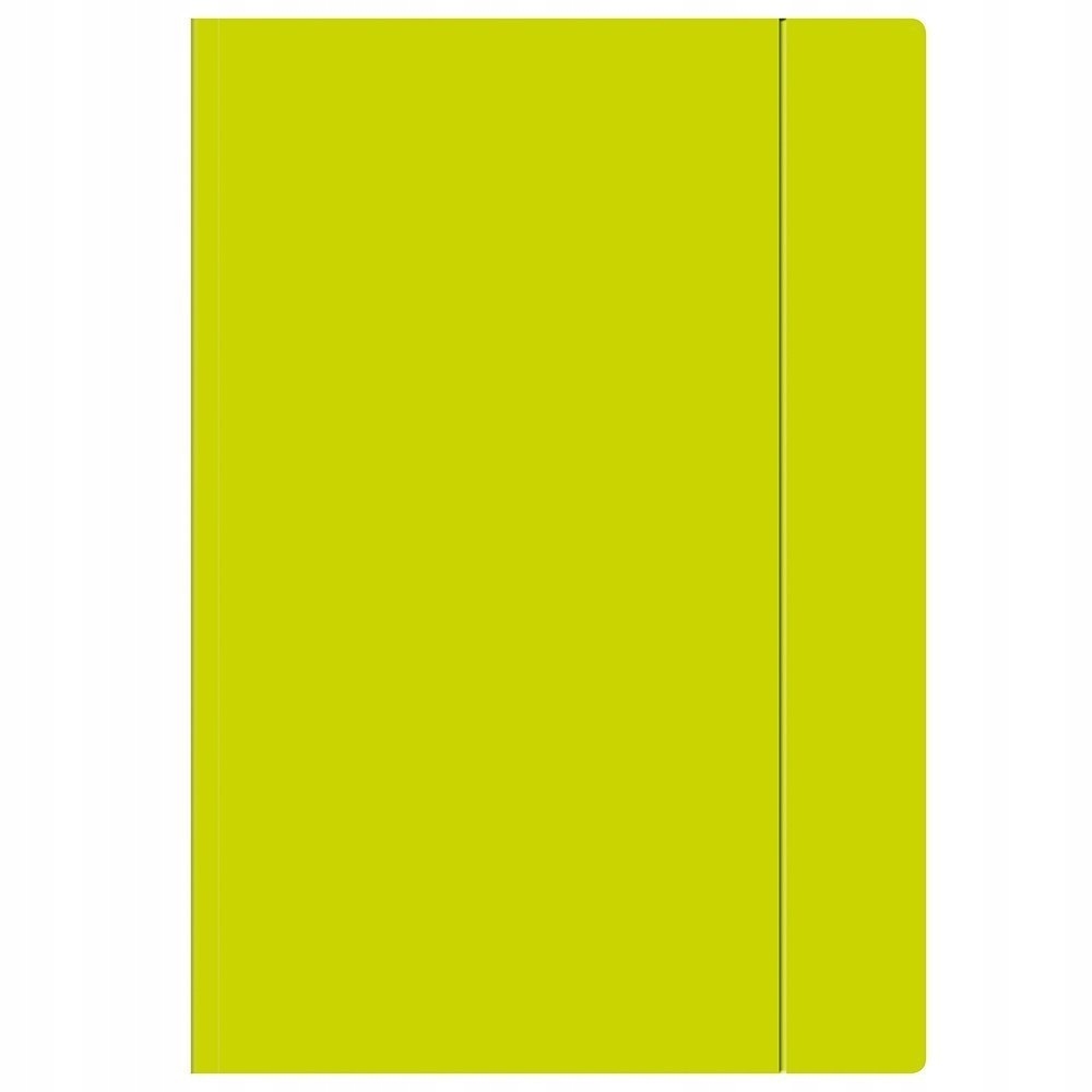 

Teczka Z Gumką A4+ Fluo Limonkowa