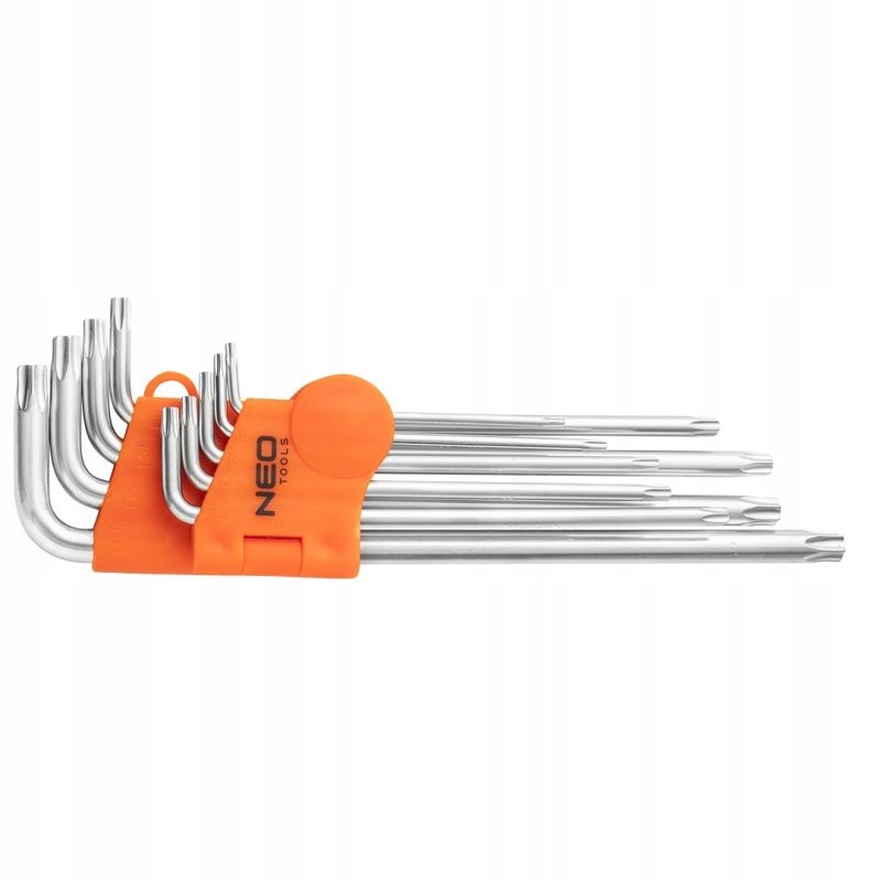

Klucze Torx Imbus z magnesem 9szt T10 - T50 Neo