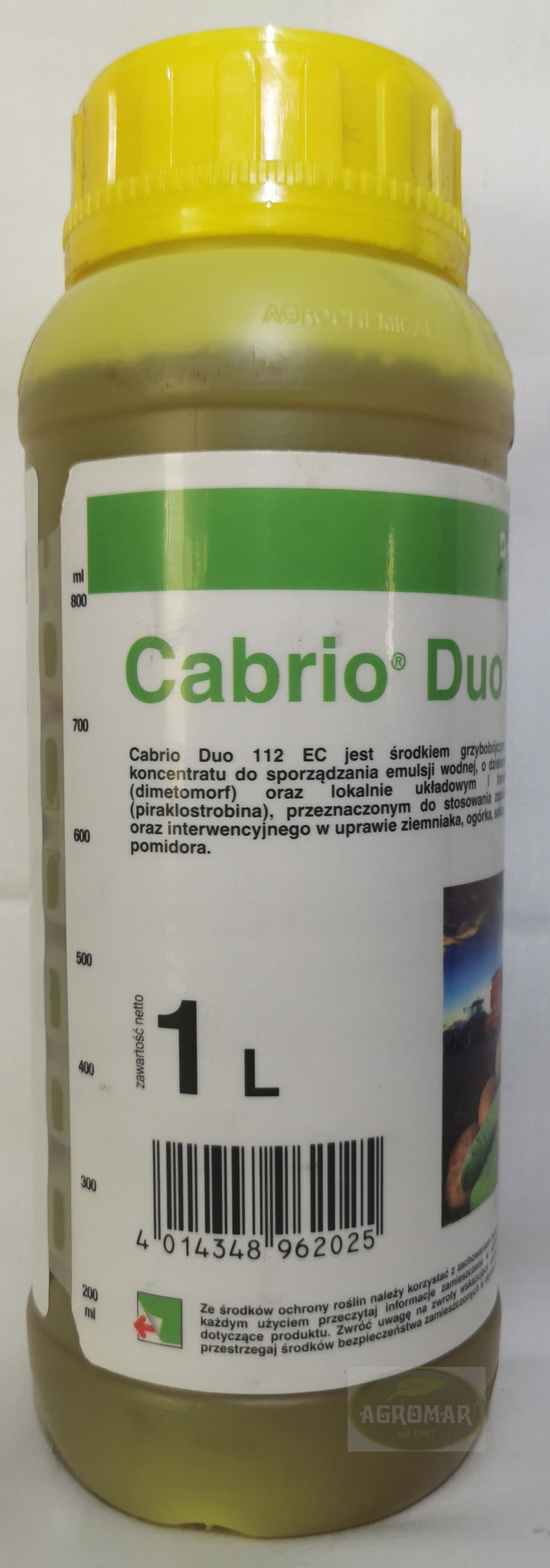 CABRIO DUO 112EC 1 L OGÓREK 1 DZIEŃ KARENCJI