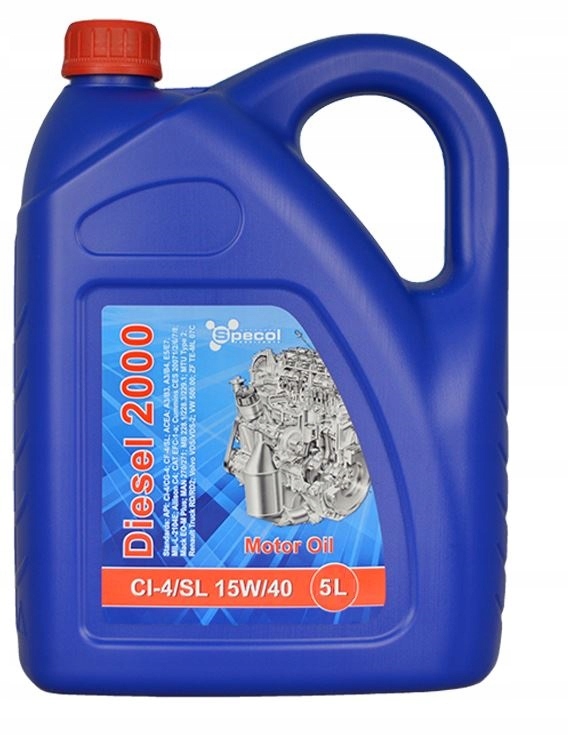 

Olej Specol Spec Diesel 2000 15W/40 5L