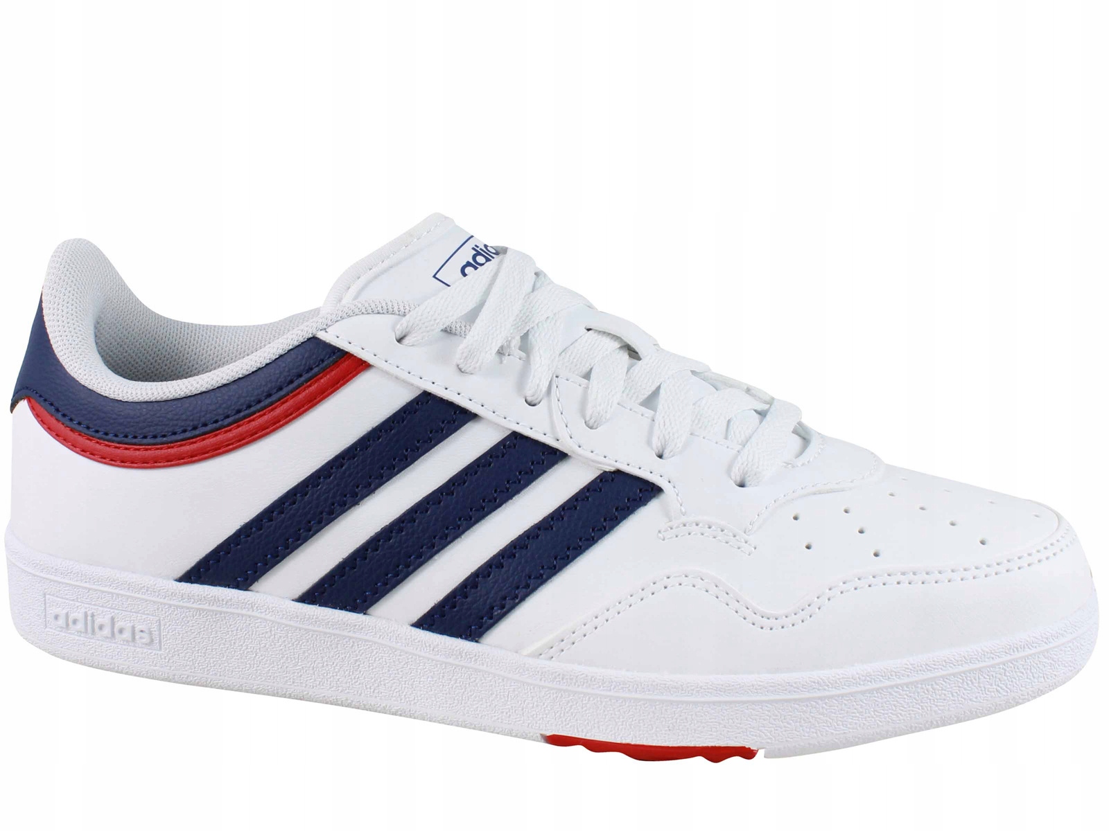Adidas Hoops 4.0 J JI3473 Buty Dziecięce Trampki Tenisówki Białe