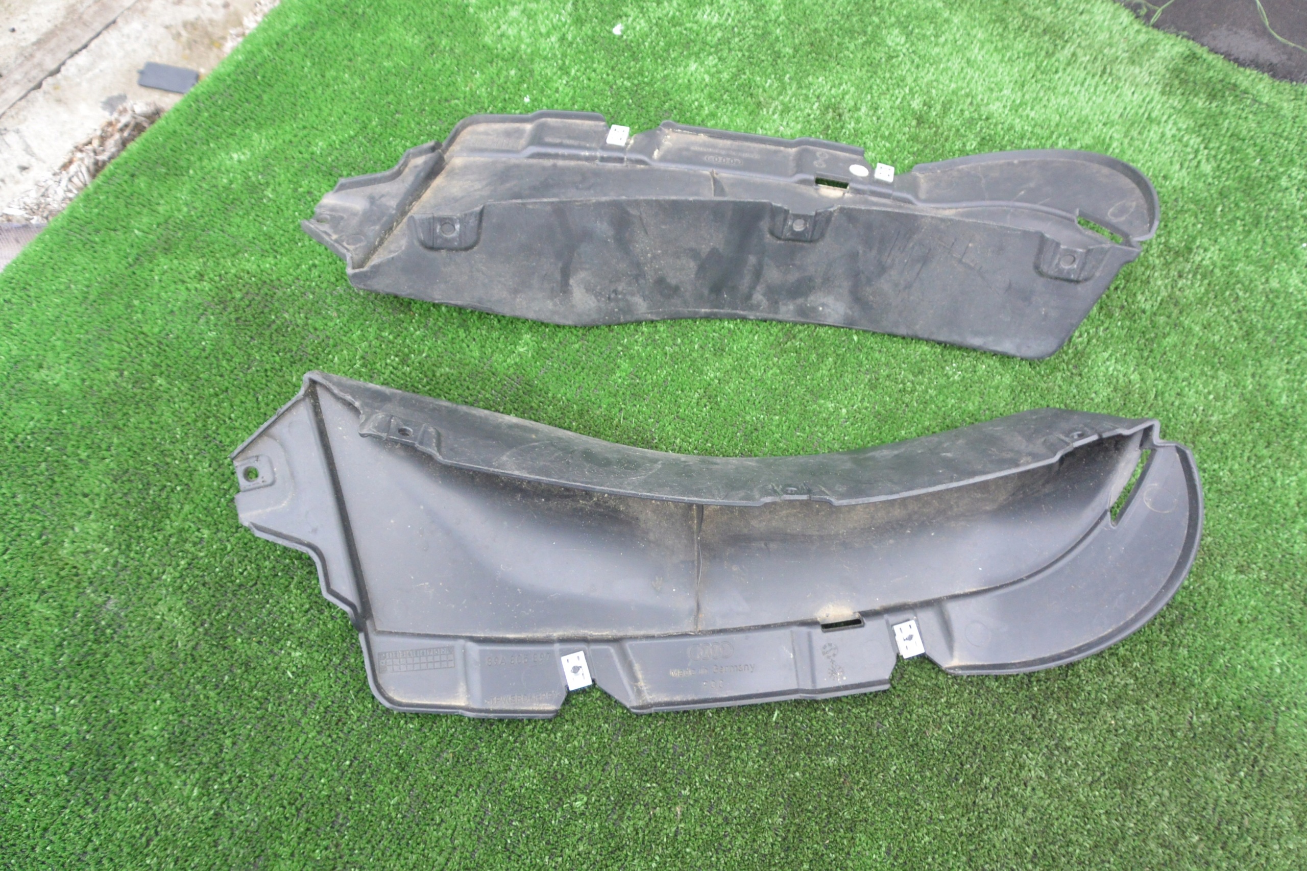 mudguard flaps SPOILER NADKOLA wheels left right front AUDI E-TRON Q4 89A805897