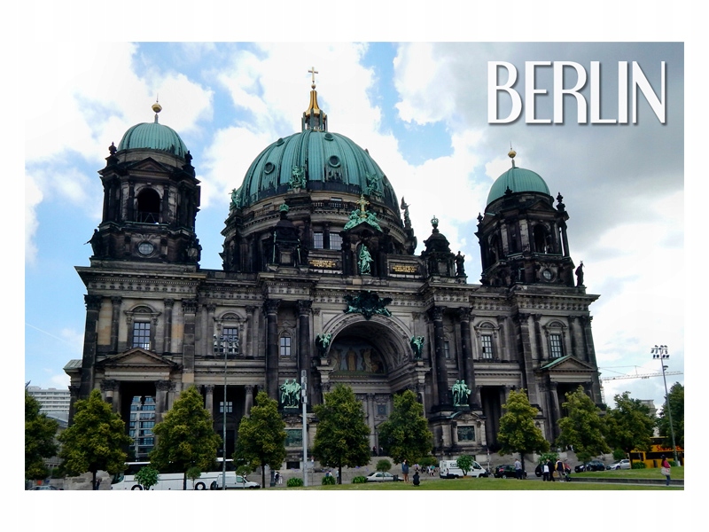 

Berlin Katedra Berlińska Magnes na lodówkę