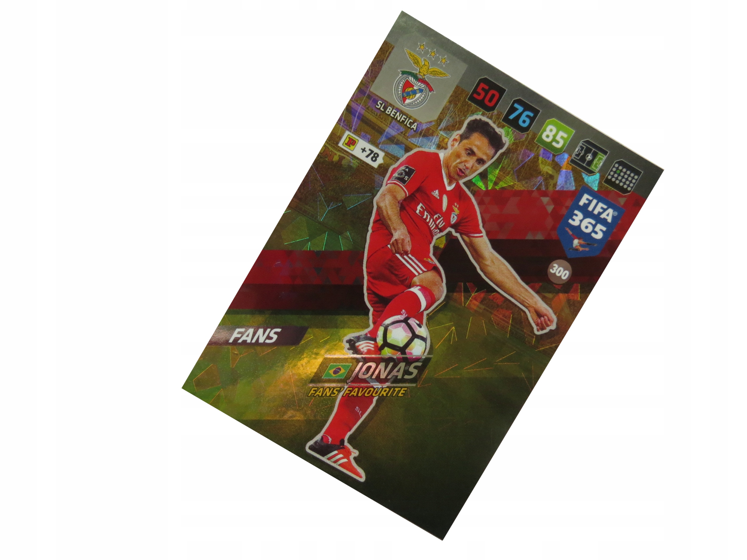 Panini Fifa 365 2018 Karta Fans Favourite 300 Jonas Benfica Lizbona
