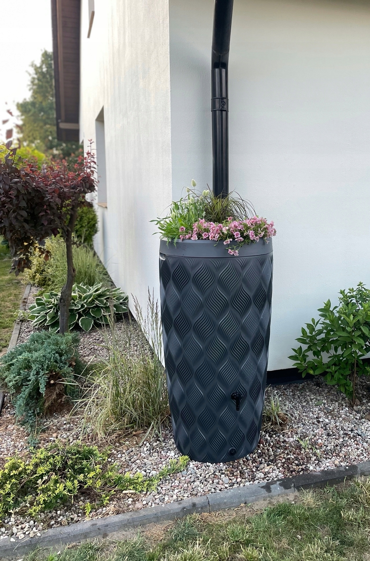 Zbiornik na deszczówkę Flow 240l | Antracyt — 9