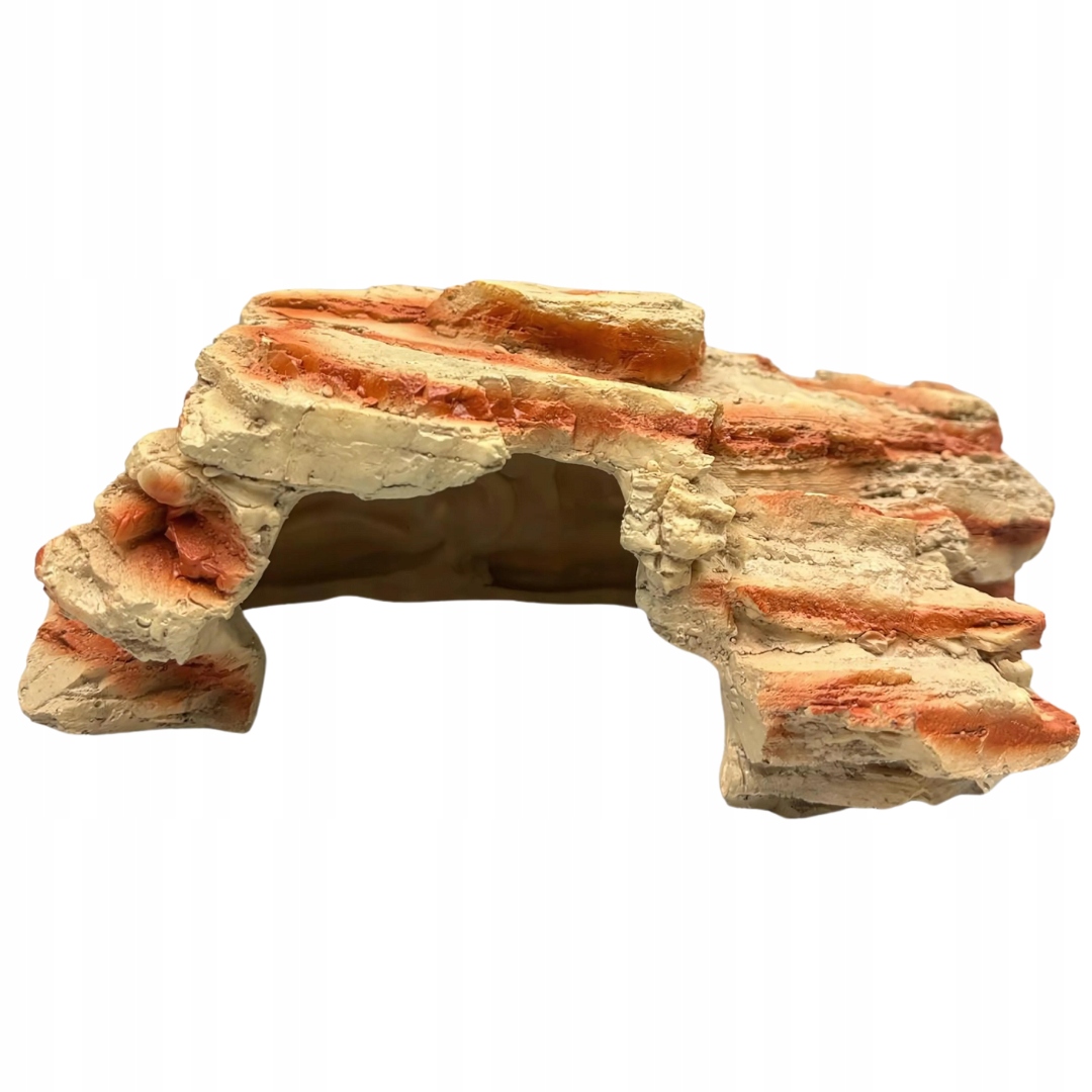 Úkryt do terária pro plazy Jeskyně Ozdoba Kaňon 27x18.5x10 cm