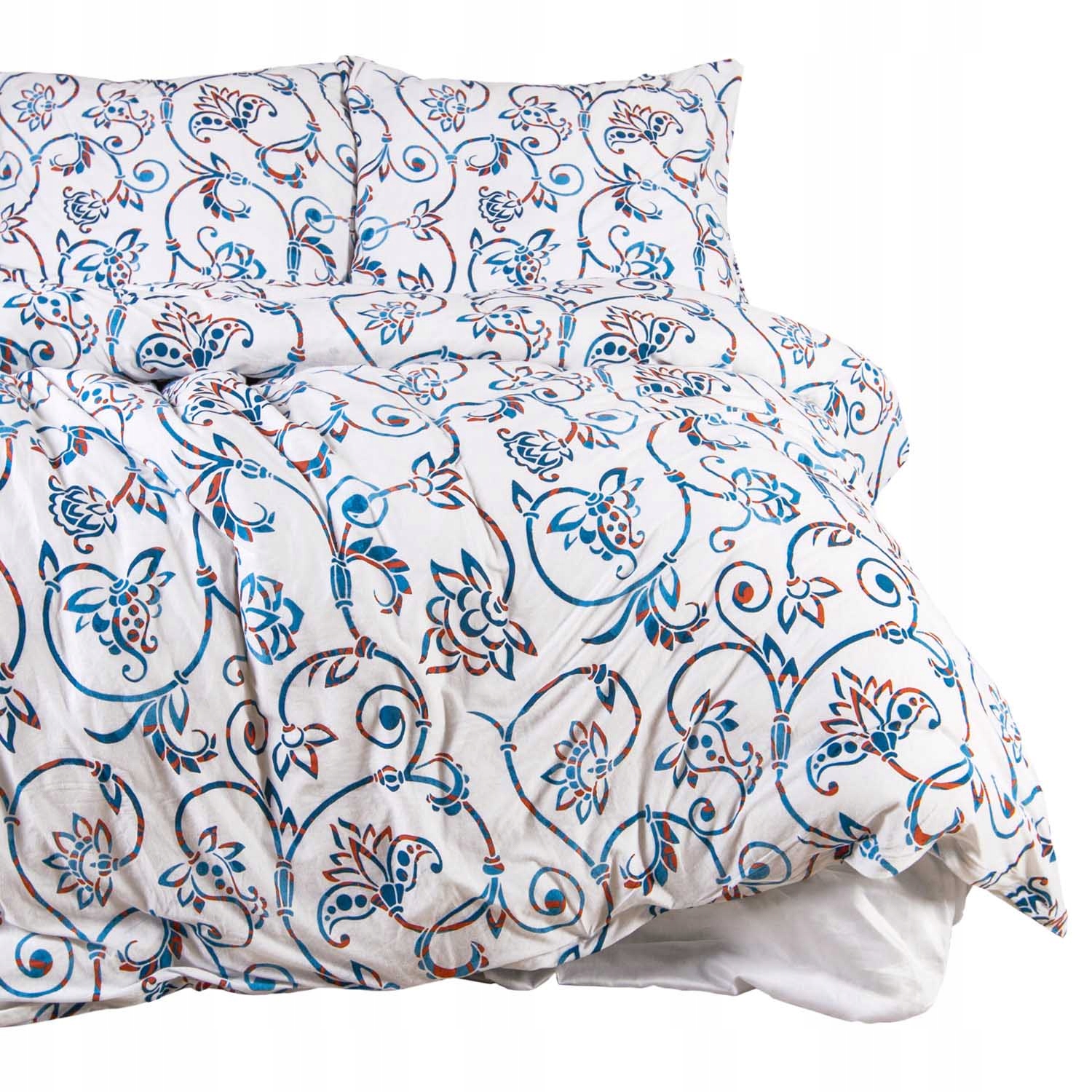 

Pościel jersey 140x200 Jerseylove paisley kwiaty