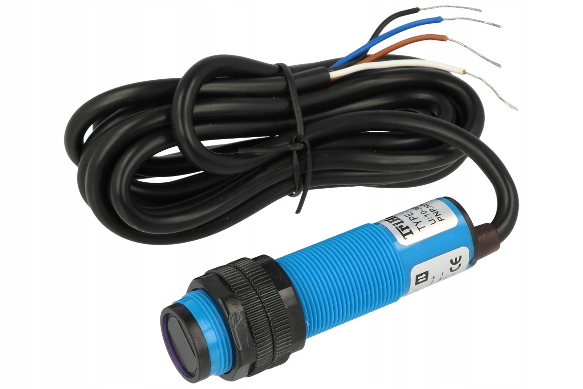 

Czujnik fotoelektryczny obiciowy zasięg 10cm Pnp