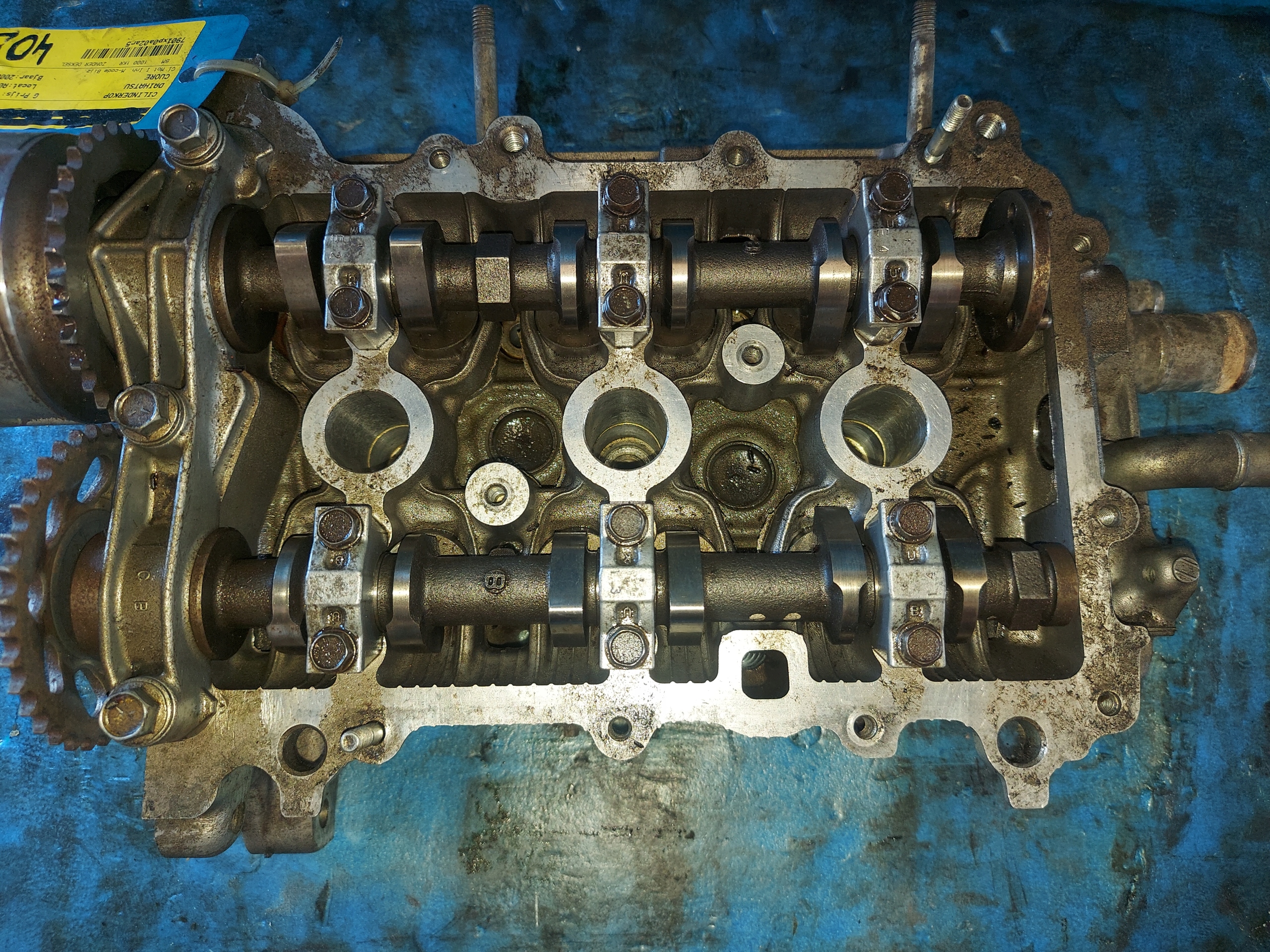 head. DAIHATSU CUORE 2008 R 1.0 B 1KR